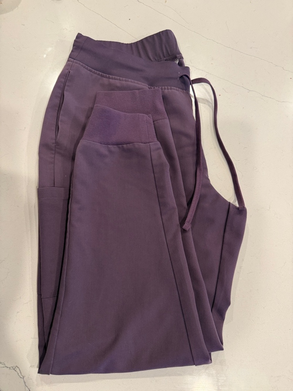 Women’s Purple Drawstring Jogger Pants and Top (set) Mandala Brand